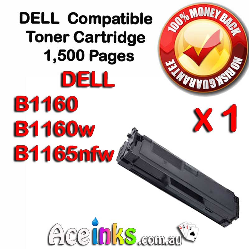 Compatible DELL B1160 B1160W BLACK Toner
